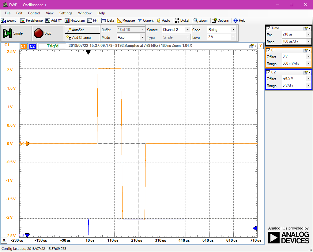 Arduino based Function Generator Bipolar pulse